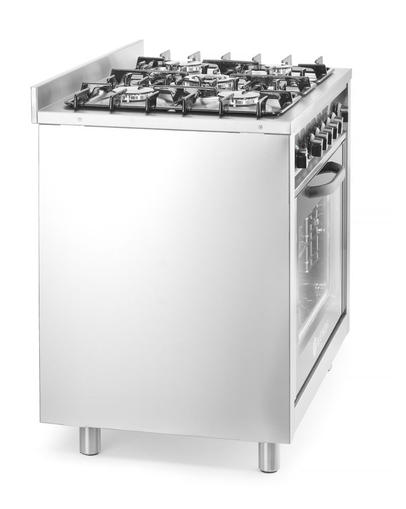 Gasfornuis - elektrische oven 5-pits 230V 2900W 14,3 kW Hendi