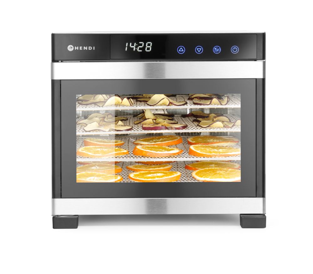 Voedseldroger 6 trays 230V 600W Profi Line Hendi