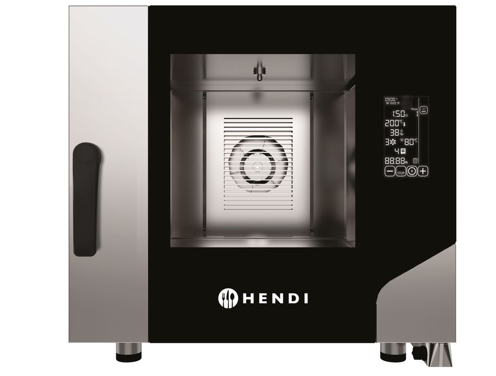 Hetelucht stoomoven CONTACT 5x GN 1/1 400V 7800W Hendi