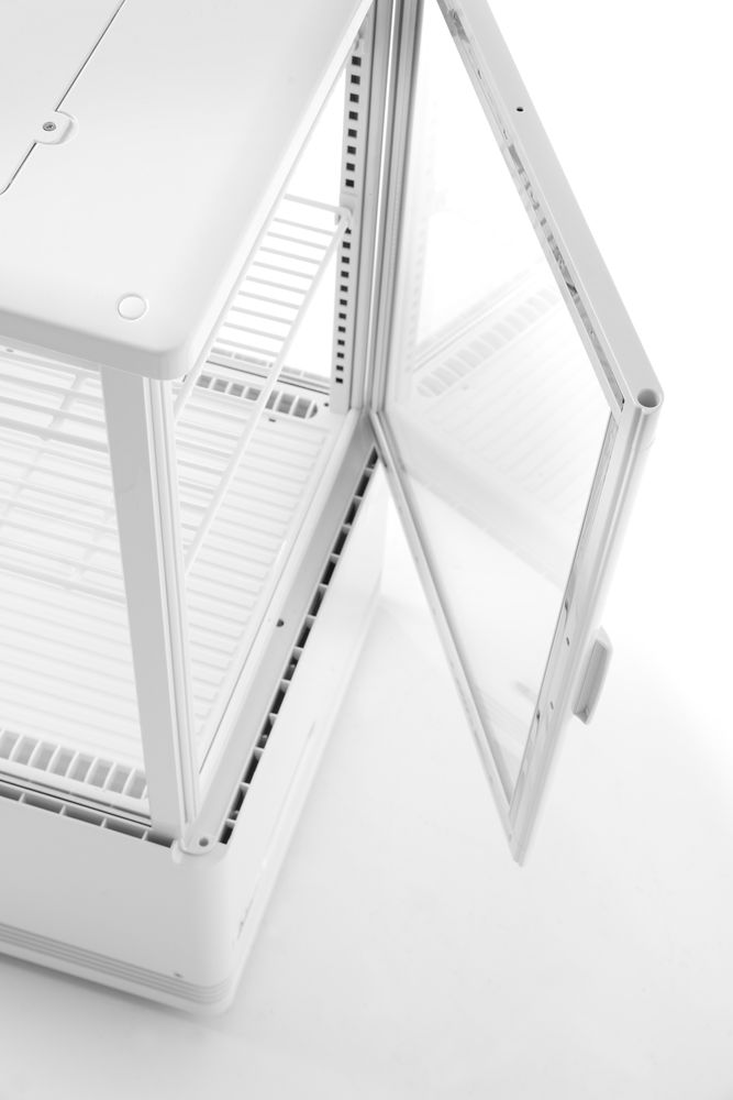 Koelvitrinekast zwart 270 l 230V 290W Hendi