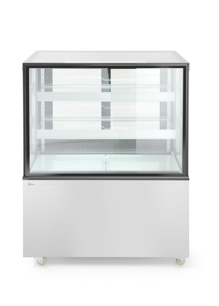 Koelvitrine 300 l 230V 480W met 2 schappen Hendi