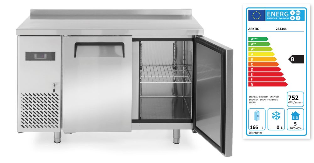 Koelwerkbank 2 deurs 220 l Kitchen Line Hendi
