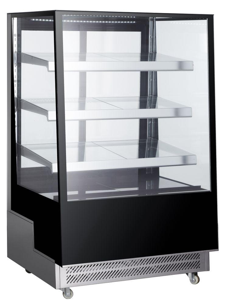 Koelvitrine 500 l met 3 schuine schappen Hendi