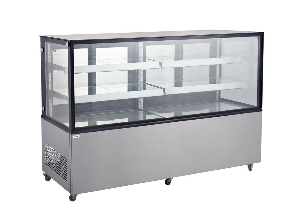 Koelvitrine met twee schappen 610 l 230V 500W Hendi