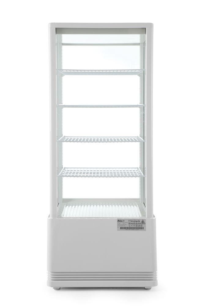 Koelvitrinekast wit 98 l 230V 210W Hendi