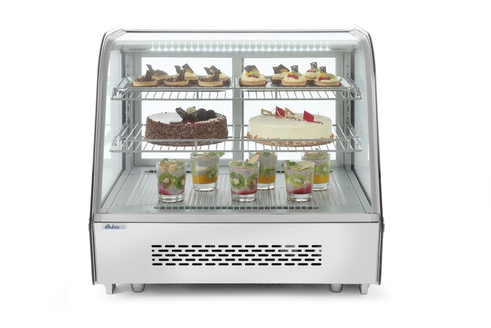 Gebakvitrine 120 l 230V 160W Hendi