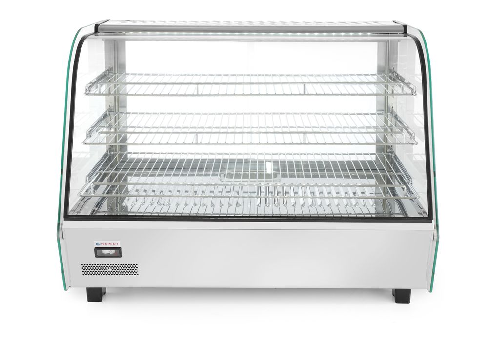 Opzet warmhoudvitrine drielaags 160 l 230V 1500W Hendi