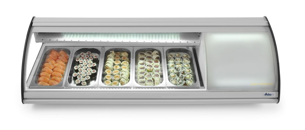 Sushi display 63 l 5x GN 1/3 Hendi
