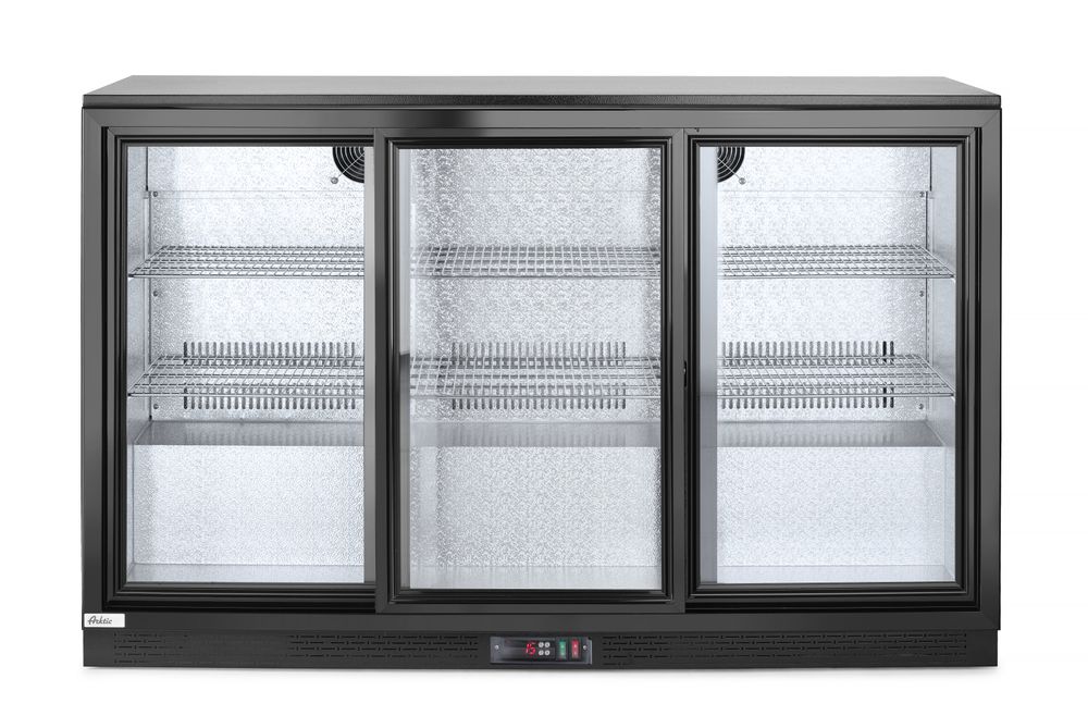 Backbar koelkast met schuifdeuren 308 l Hendi