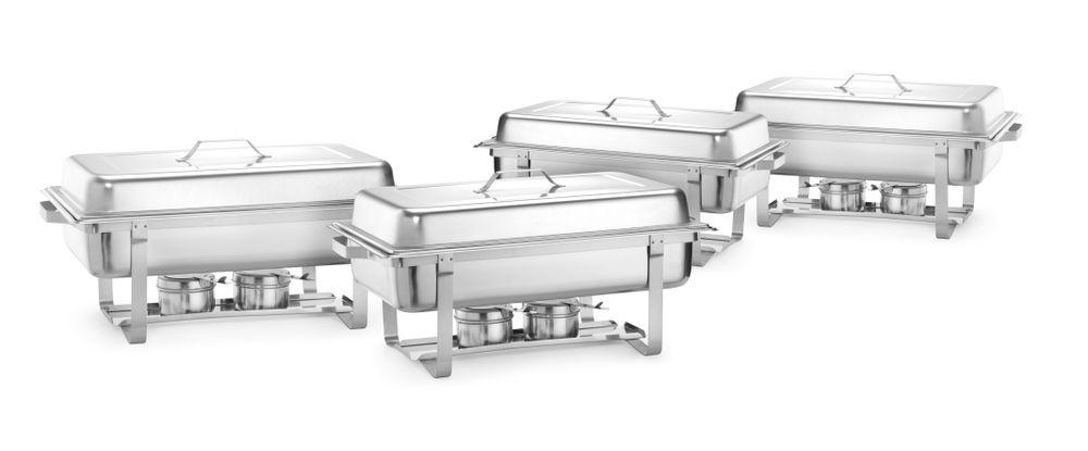 Chafing dish set rvs Hendi
