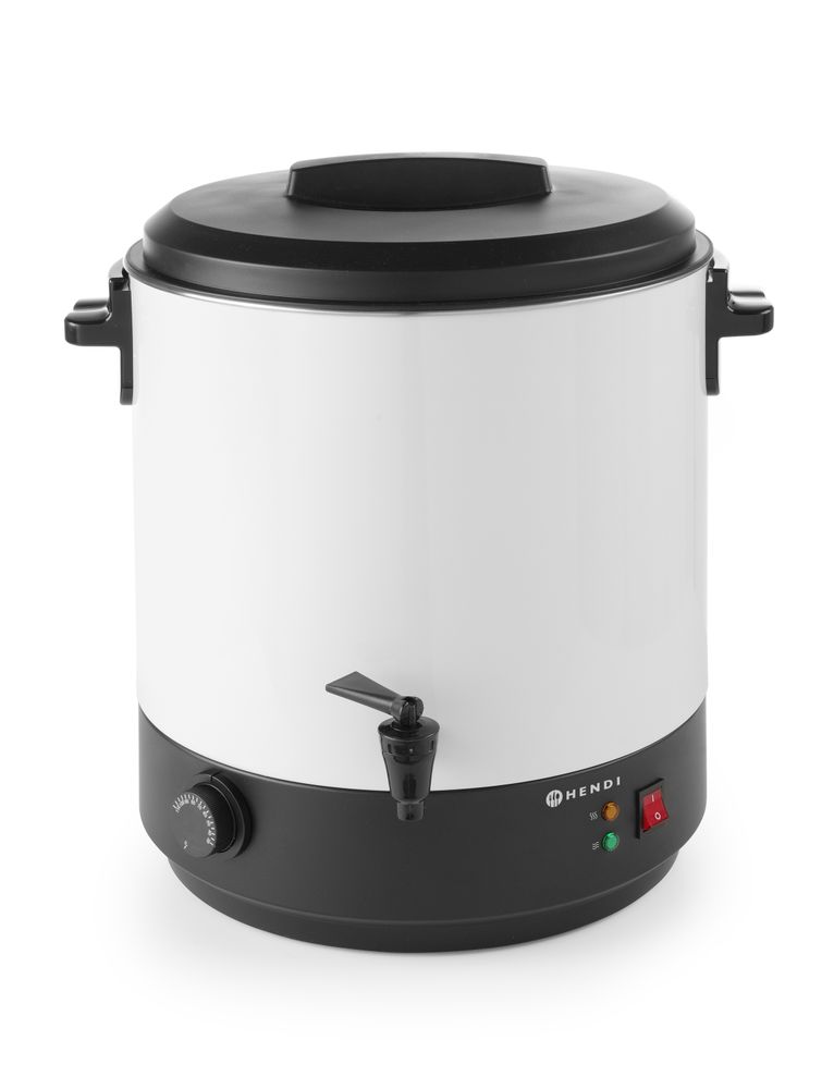 Warme dranken ketel wit 25 l 230V 2500W Hendi