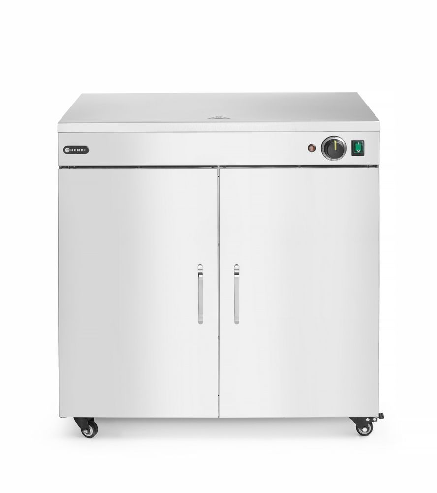 Dubbele bordenwarmer 3-laags rvs 230V 800W Hendi