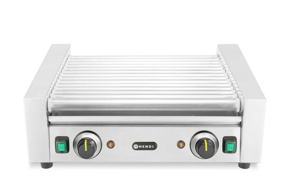 Worstenrollergrill 2 zones 14 rollers 230V 1230W Hendi