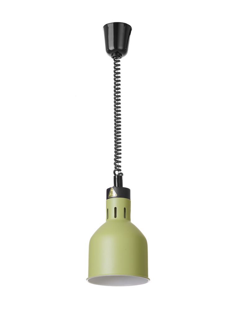Warmtelamp verstelbaar cylindrisch groen 230V 250W Hendi