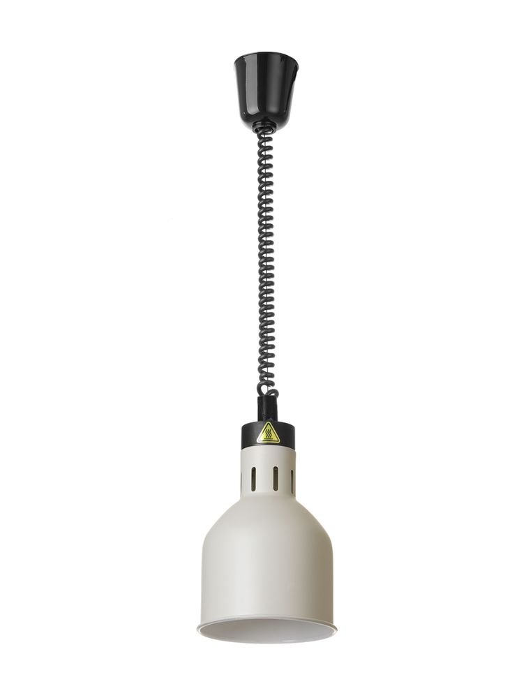 Warmtelamp verstelbaar cylindrisch wit 230V 250W Hendi