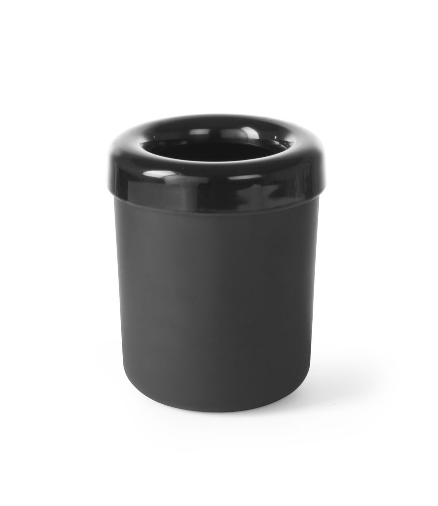 Tafelafval/bestekbakje zwart melamine 130x160 mm Hendi