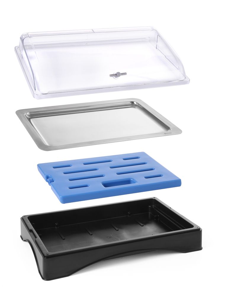 Koelelement voor koeldisplay UNIQ + 424186 Hendi
