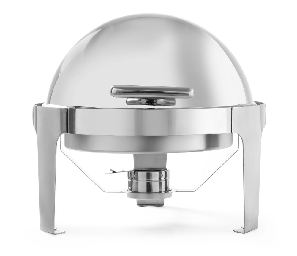 Chafing dish rolltop rond 510x540x480 mm rvs 5,6 l Hendi