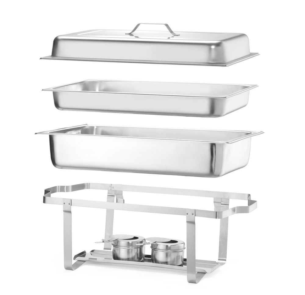 Chafing dish Economic GN 1/1 rvs 18/0 Hendi