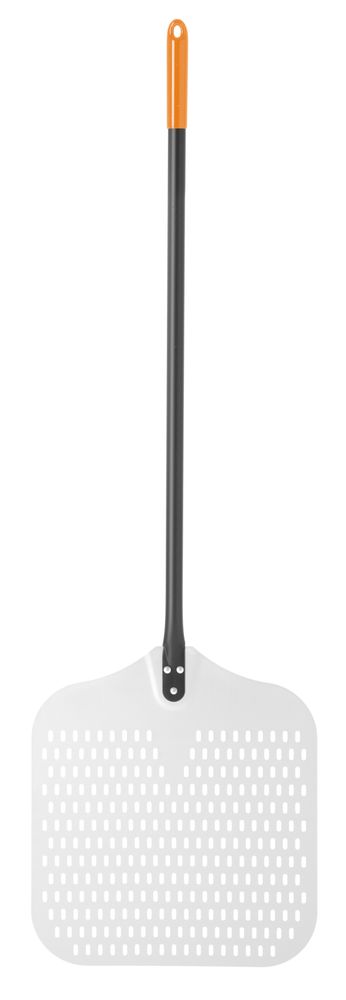 Pizza schep vierkant geperforeerd Al 1320x405 mm Hendi