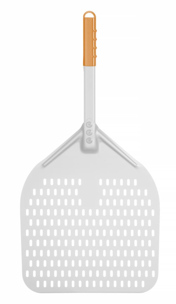 Pizza schep geperforeerd Al geanodiseerd 710x355 mm Hendi