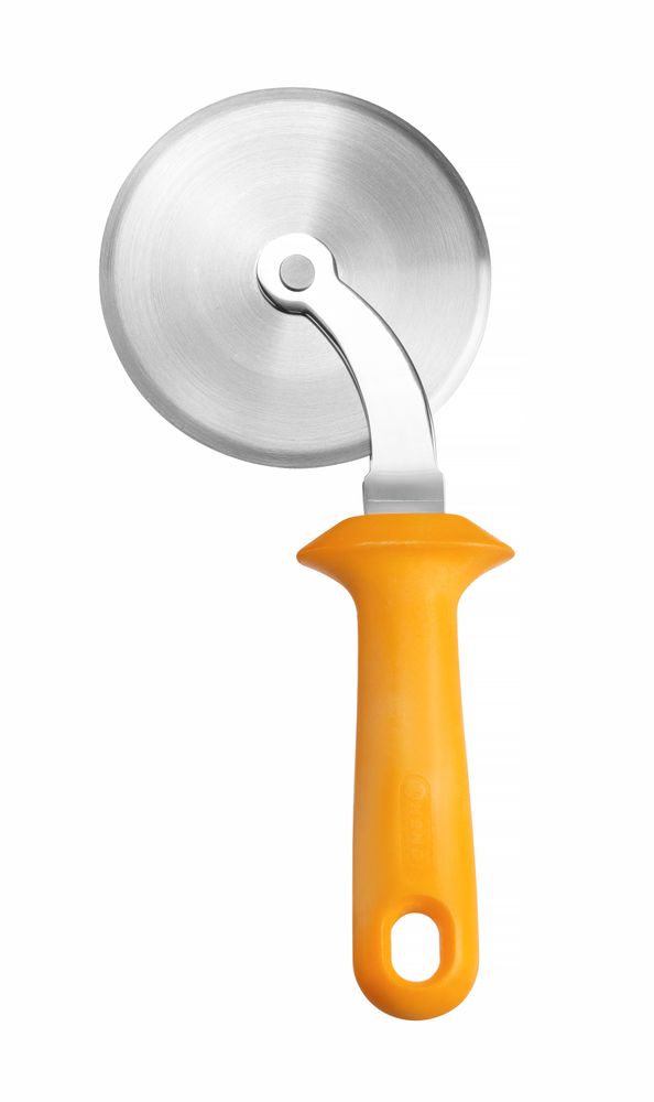 Pizzasnijder oranje 97x240 mm heavy-duty Hendi