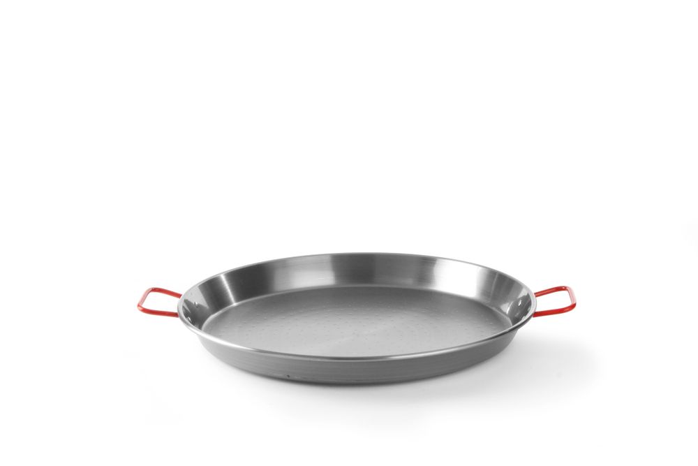 Paellapan plaatstaal 460x40 mm Hendi