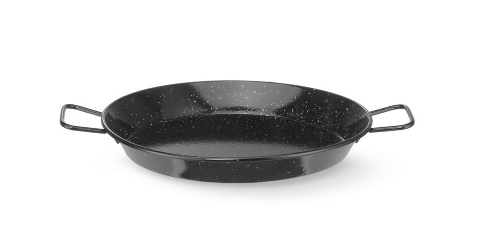 Paellapan geëmailleerd 300x50 mm Hendi