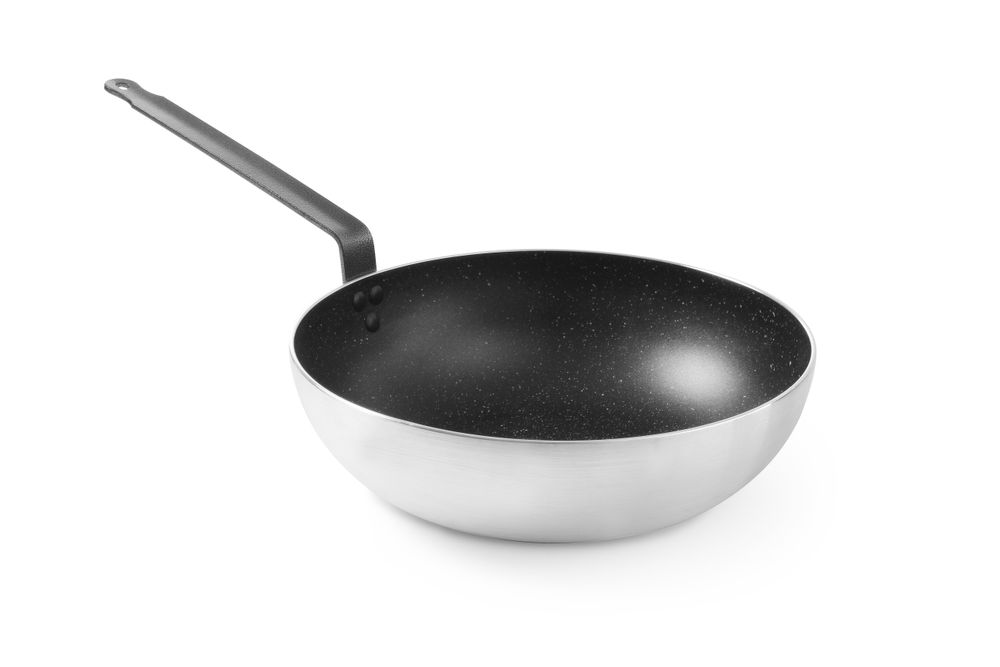 Wok aluminium 320x95 mm anti-aanbakcoating Hendi