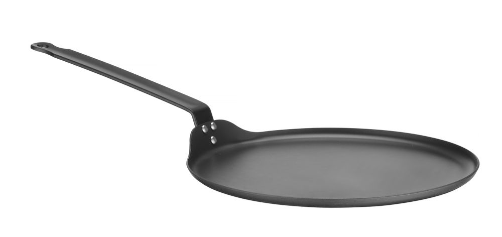 Crêpepan 280x11 mm carbon staal Hendi
