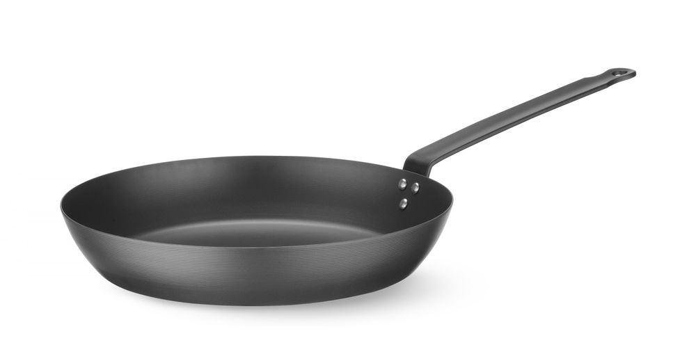 Koekenpan 201x38 mm carbon staal Hendi