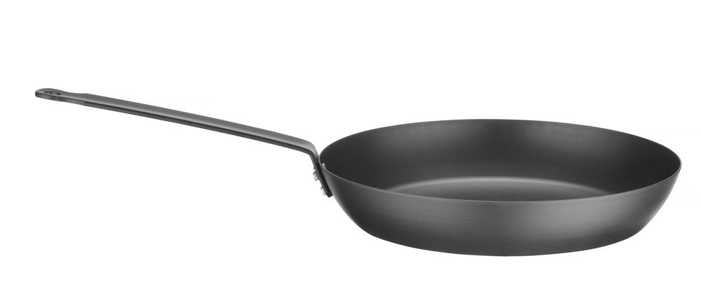 Koekenpan 261x44 mm carbon staal Hendi