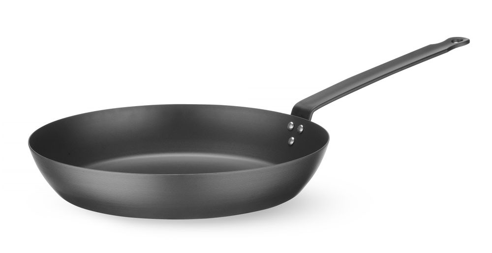 Koekenpan 280x48 mm carbon staal Hendi