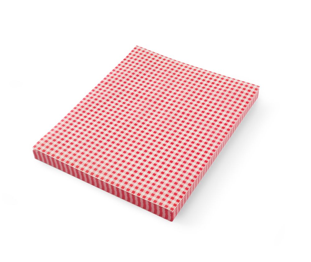 Vetbestendig papier ruit patroon 250x350 mm Hendi