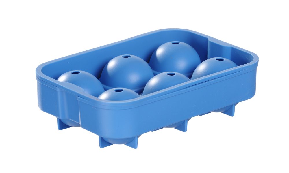 IJsblokjesvorm 6 whisky bollen silicone Hendi