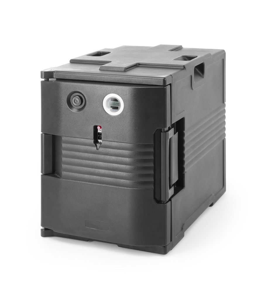 Thermo-geïsloleerde container met verwarmingsfunctie GN 1/1 Hendi