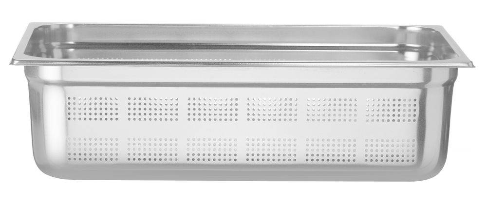 GN bak 1/1 15.0 cm RVS geperforeerd Profi Line Hendi
