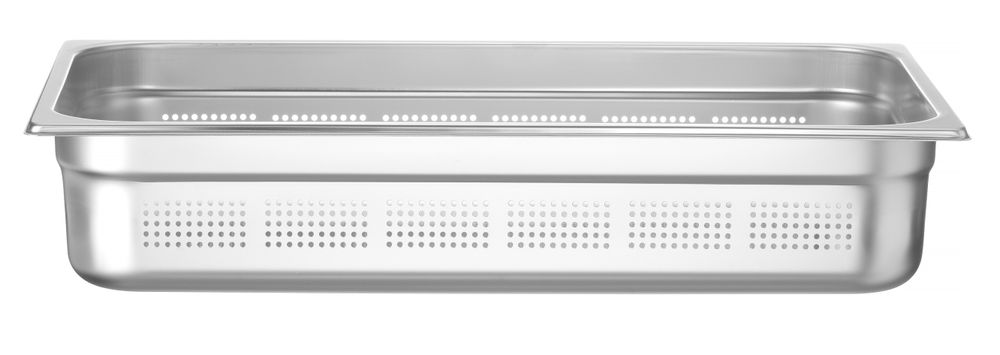 GN bak 1/1 10.0 cm RVS geperforeerd Profi Line Hendi