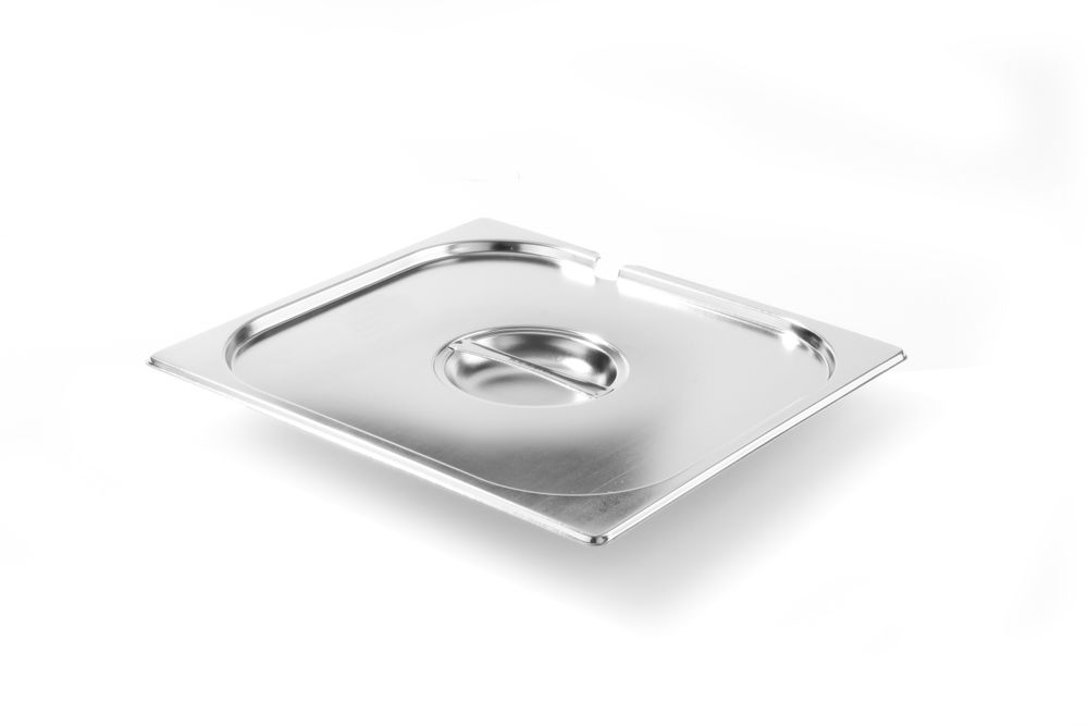 Gastronormdeksel 1/1 met uitsp.rvs Kitchen Line Hendi