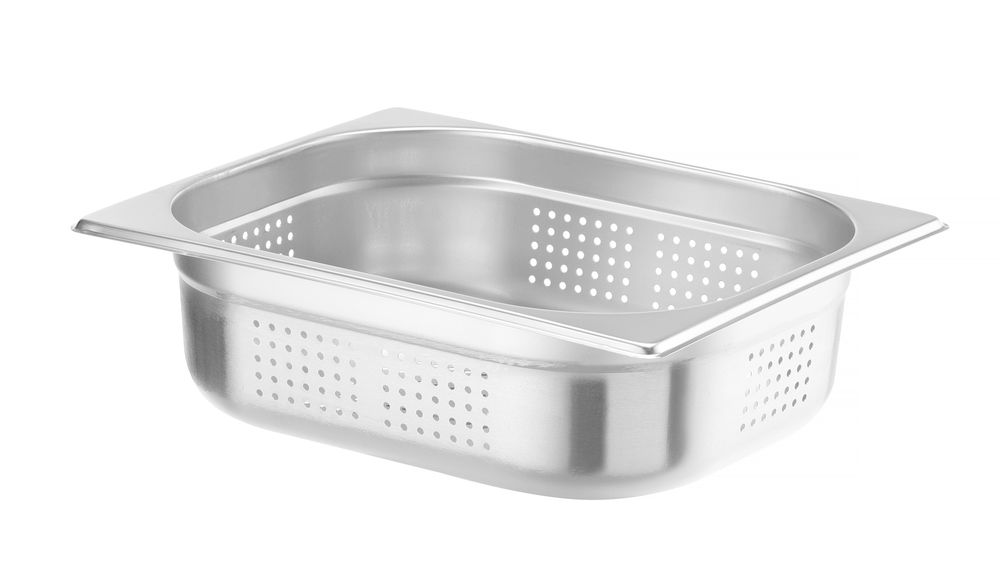 GN bak 1/2 6.5 cm geperforeerd RVS Kitchen Line