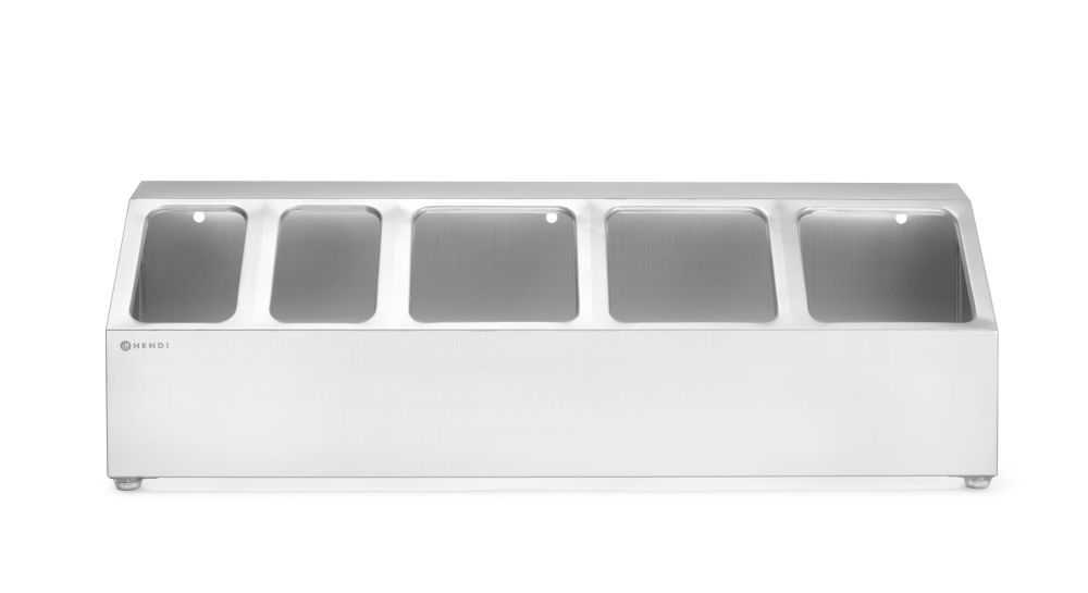 Gastronormbak houder 3x GN 1/6 Hendi