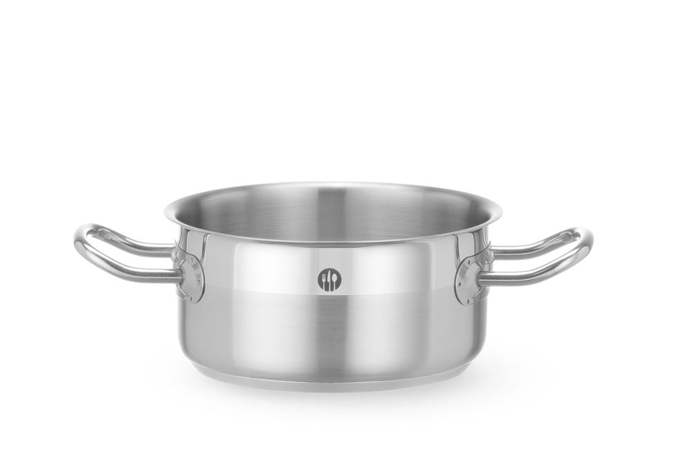 Kookpan laag zonder deksel Profi Line 160mm Hendi