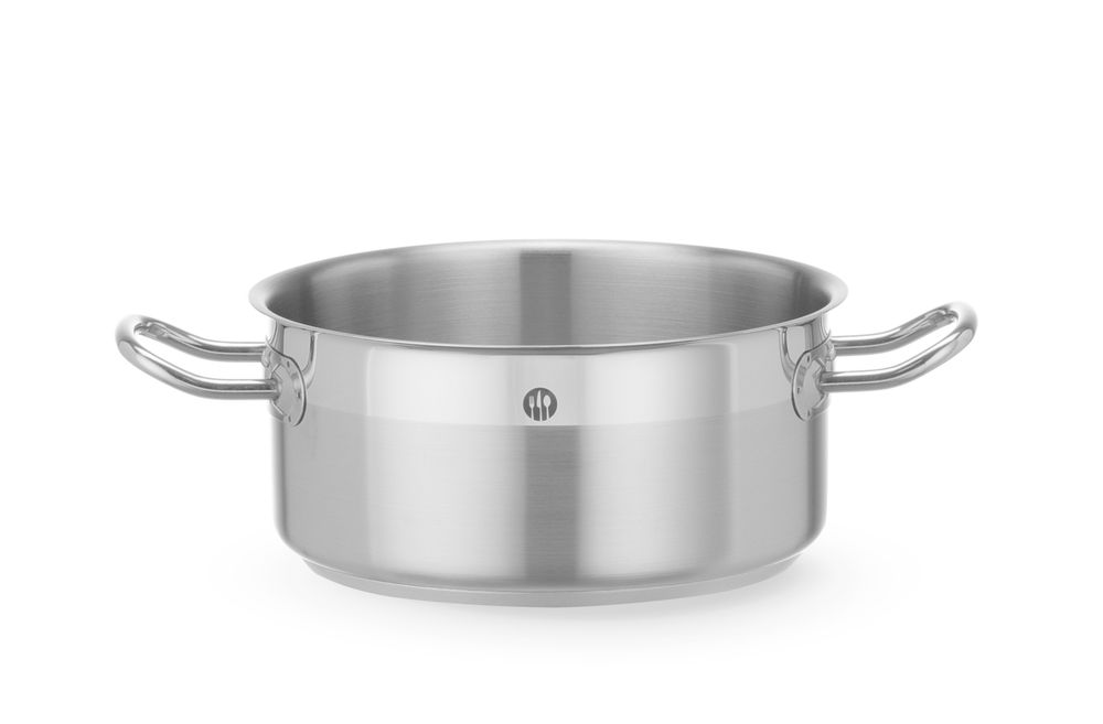 Kookpan laag zonder deksel Profi Line 200mm Hendi