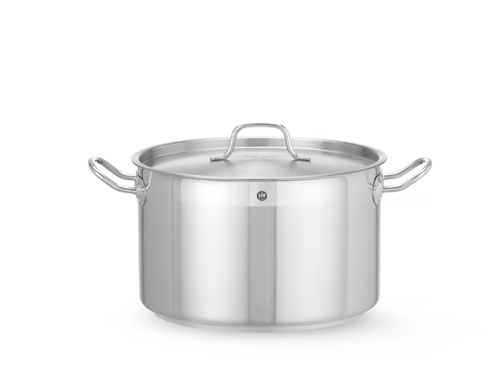 Kookpan middel met deksel 10 l 280x170 mm rvs Profi Line Hendi