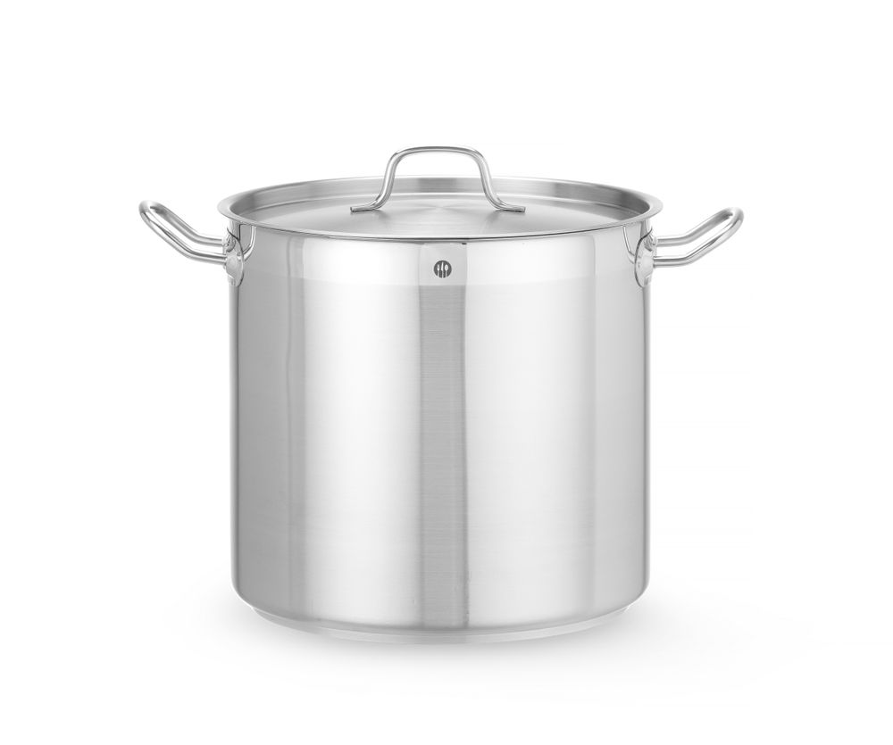 Kookpan hoog met deksel 16 l 280x260 mm rvs Profi Line Hendi
