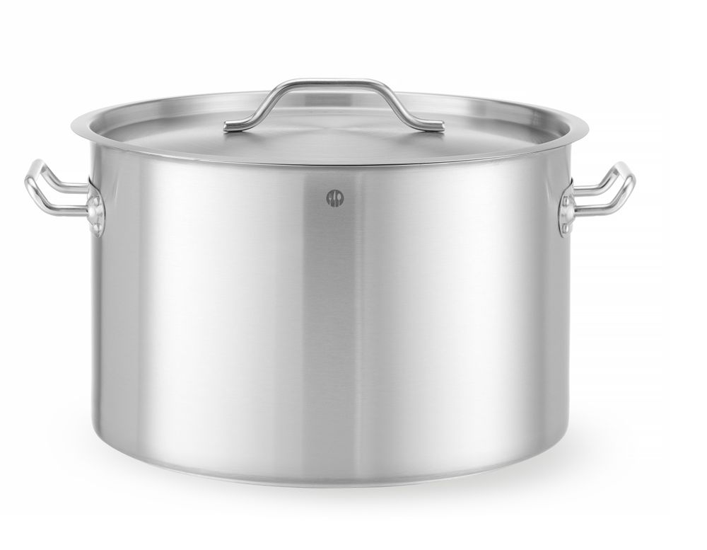 Braadpan met deksel 32 l 400x260 mm Budget Line Hendi