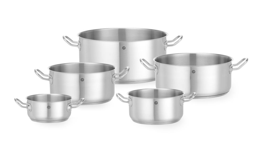 Kookpan laag 1,5 l 160x75 mm Kitchen Line Hendi
