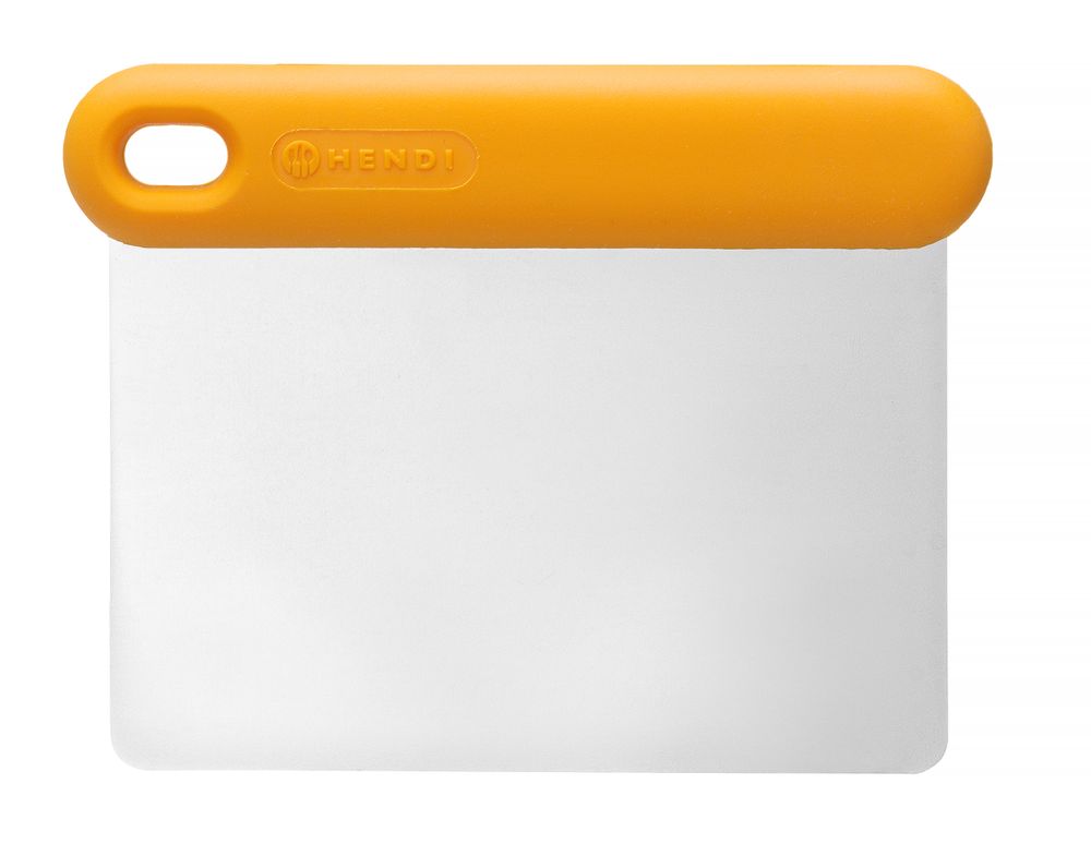 Deegschraper oranje 130x95x13 mm heavy-duty Hendi