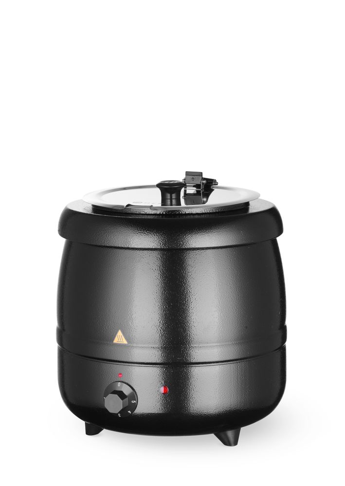 Soepketel zwart 8 l 230V 435W Hendi