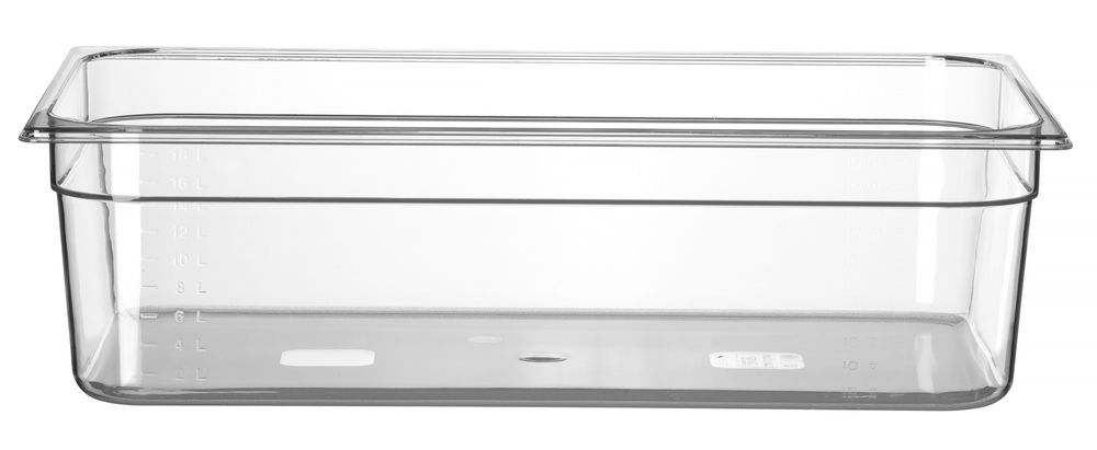 GN bak 1/1 15.0 cm Poly C transparant Hendi